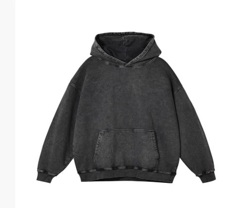 Vintage Acid Wash Oversized Hoodie streetwear