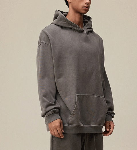 Vintage Acid Wash Oversized Hoodie streetwear