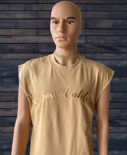 SLEEVELESS SUMMER T-SHIRT