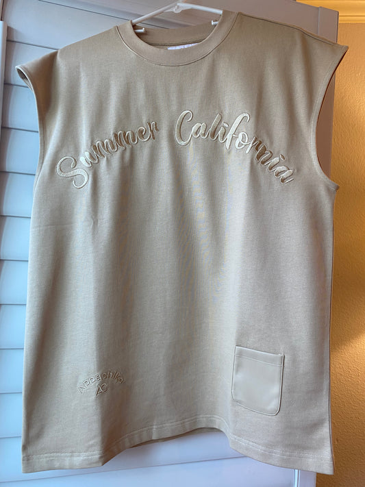 Sleeveless Summer t-shirt